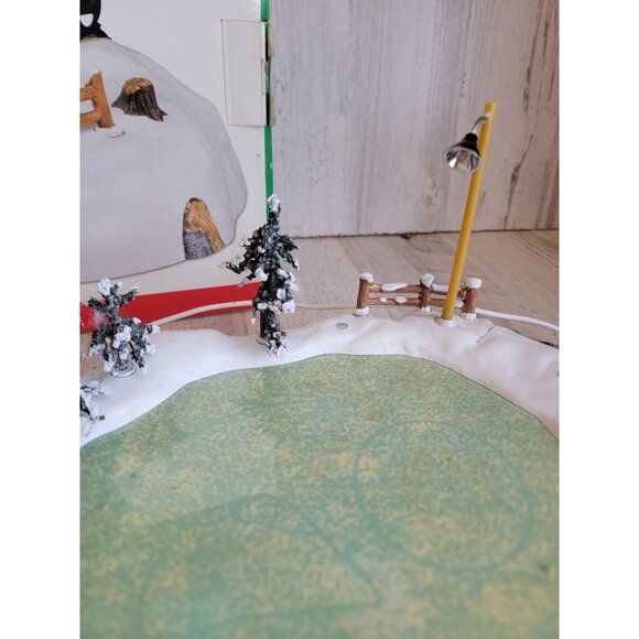 Lemax AS IS High Meadow skating Pond Village accessory Xmas - Picture 7 of 10